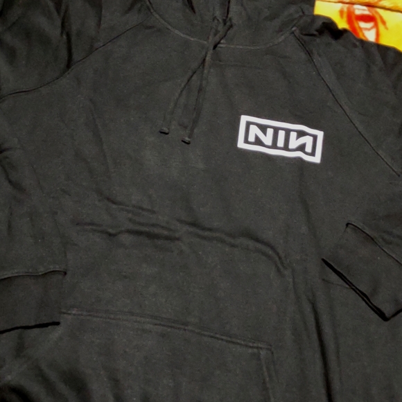 Last One! NIN Nine Inch Nails Torrid Black Hoodie - Picture 6 of 7